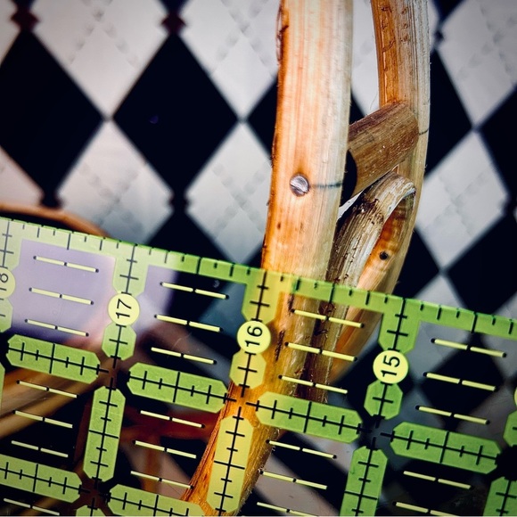 ELABORATE Rattan Planters 22” Pair Circular Frame Boho Coastal Rustic Luxury - Picture 10 of 11